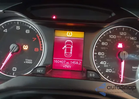 2010 Audi A4 2.0T Premium z USA, uszkodzony, nr VIN WAUDFAFL7AN065307